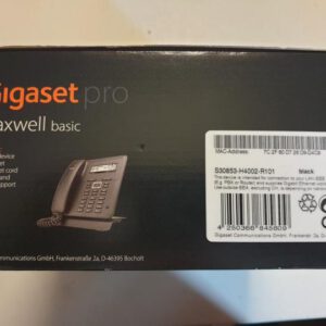 Fritz için Gigaset Maxwell Basic IP Pro Gigabit IP telefon HD Ses