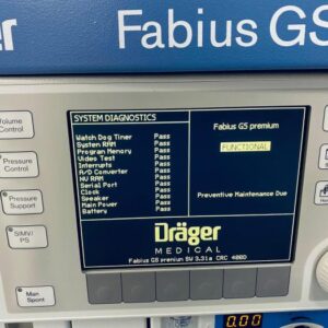 Used DRAGER FABIUS GS PREMIUM