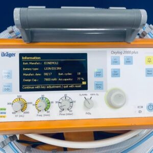 Used DRAGER Oxylog 2000 plus