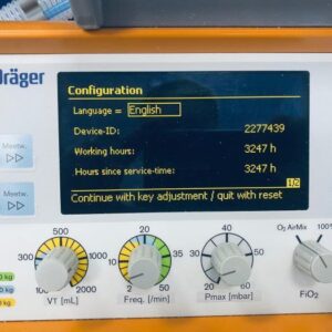 Used DRAGER Oxylog 2000 plus