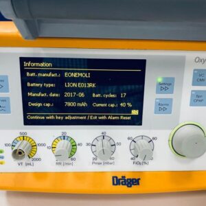 Used DRAGER Oxylog 3000 PLUS