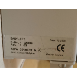 Cr tam gövde kaset tutucusu - Agfa - Easylift CR