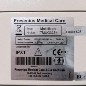 Used Good FRESENIUS Multifiltrate