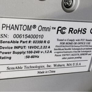 Used Good SENSABLE TECHNOLOGIES Phantom Omni