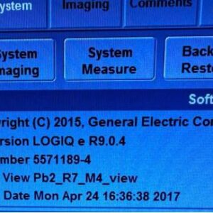 Refurbished GE Logiq E