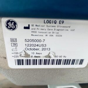 Used GE Logiq E9