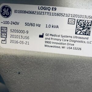 Used GE Logiq E9