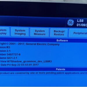 Refurbished GE Logiq S8 XDclear