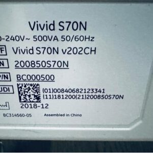 Refurbished GE Vivid S70N