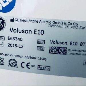 Refurbished GE Voluson E10