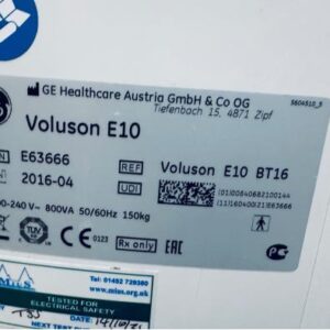 Used GE Voluson E10