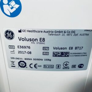 Refurbished GE Voluson E8