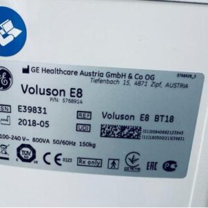 Refurbished GE Voluson E8