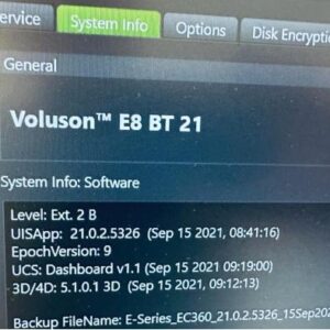 Refurbished GE Voluson E8