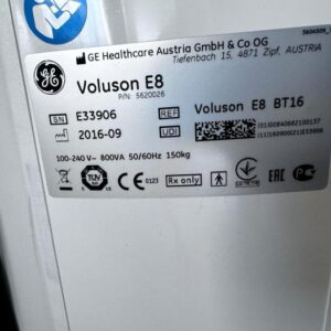 Refurbished GE Voluson E8