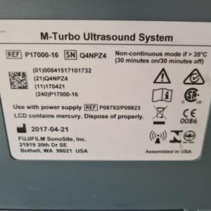 Refurbished SONOSITE M-Turbo