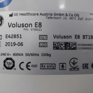 Used Good GE Voluson E8