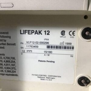 Used MEDTRONIC Lifepak 12