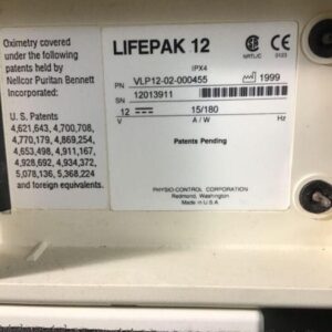 Used Good MEDTRONIC Lifepak 12