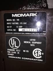 Used Good MIDMARK RITTER 119