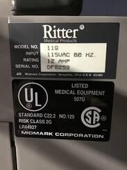 Used Good MIDMARK RITTER 119