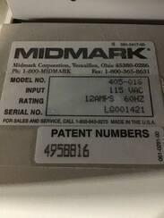 Used Good MIDMARK 405