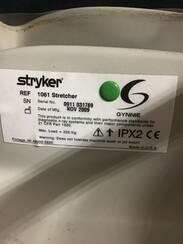 Used Good STRYKER Gynnie 1061