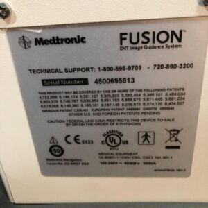 Used MEDTRONIC FUSION ENT