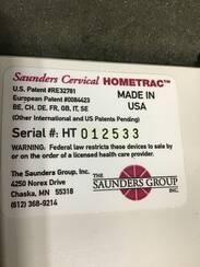 Used Good SAUNDERS Cervical Hometrac