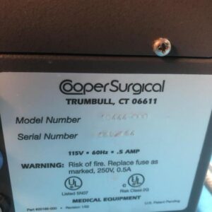 Used COOPER SURGICAL Lumax Pro